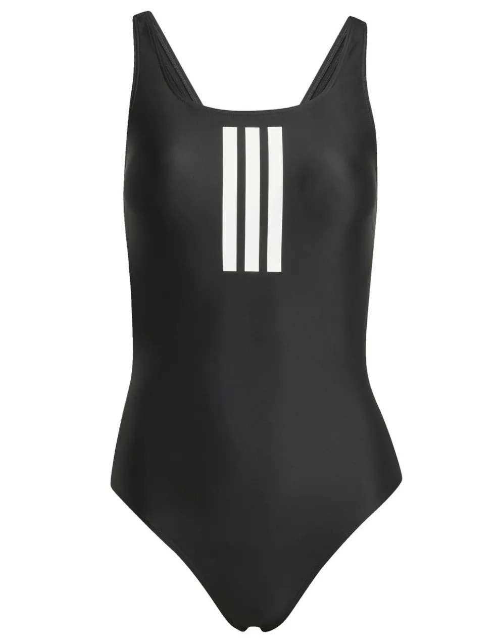 3-Stripes Scoop Neck Swimsuit