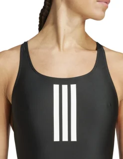 3-Stripes Scoop Neck Swimsuit