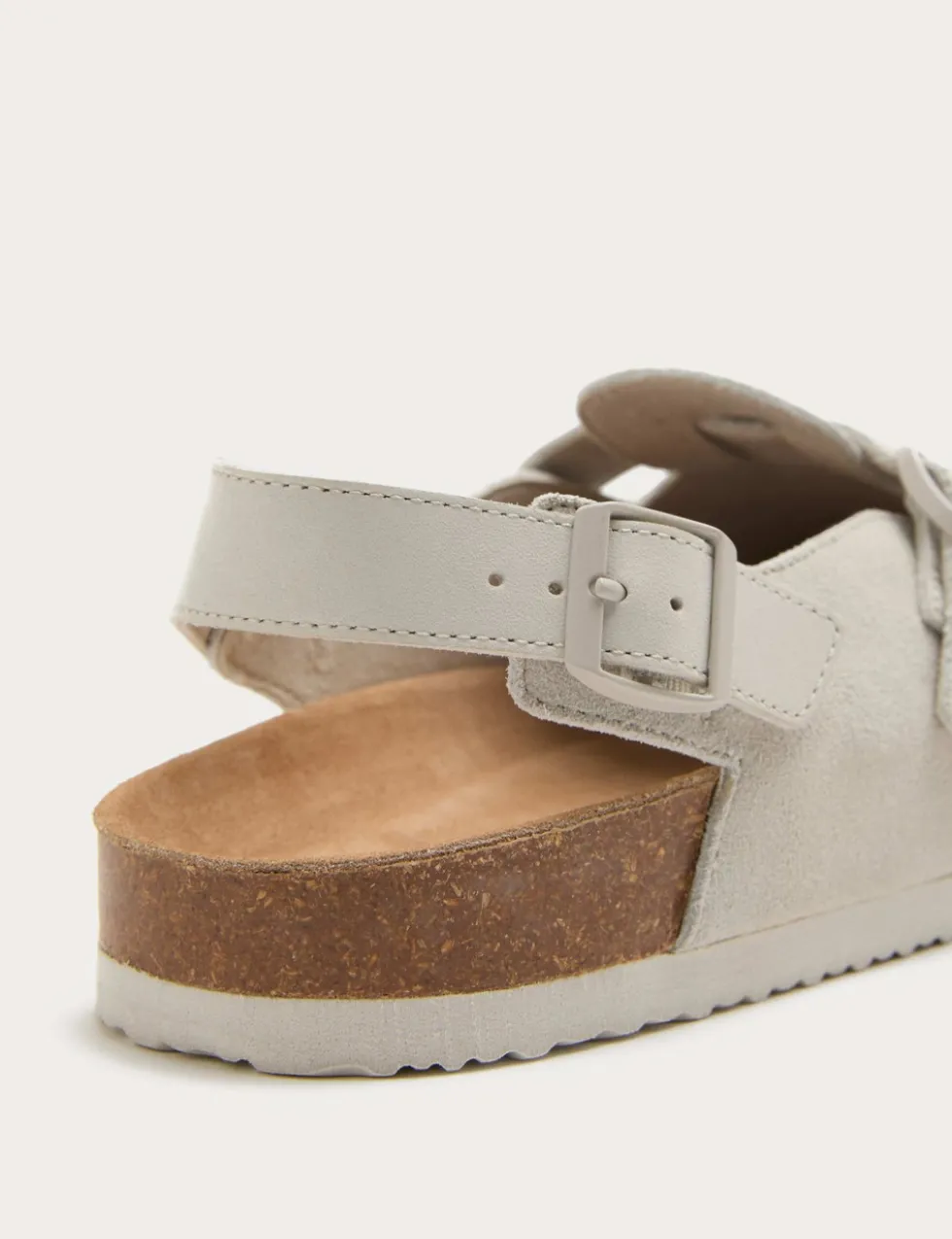 Suede Backstrap Mules