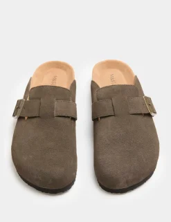Suede Corkbed Mule