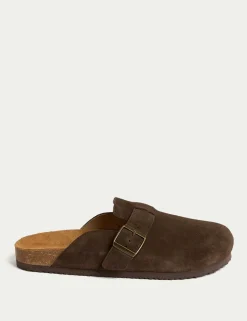 Suede Corkbed Mule