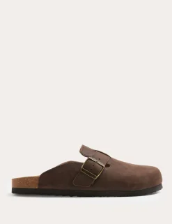 Suede Corkbed Mule