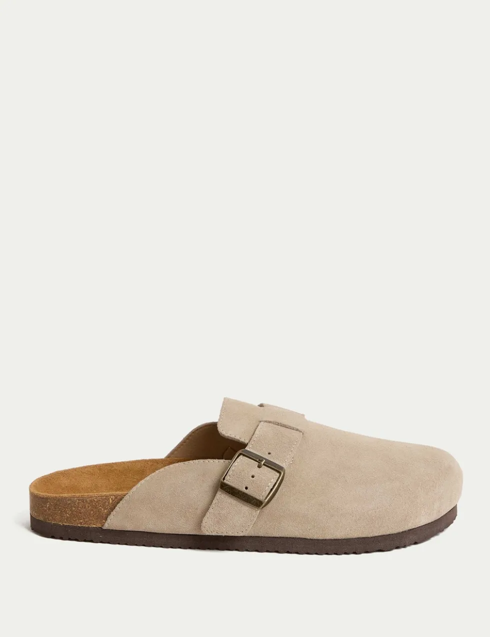 Suede Corkbed Mule