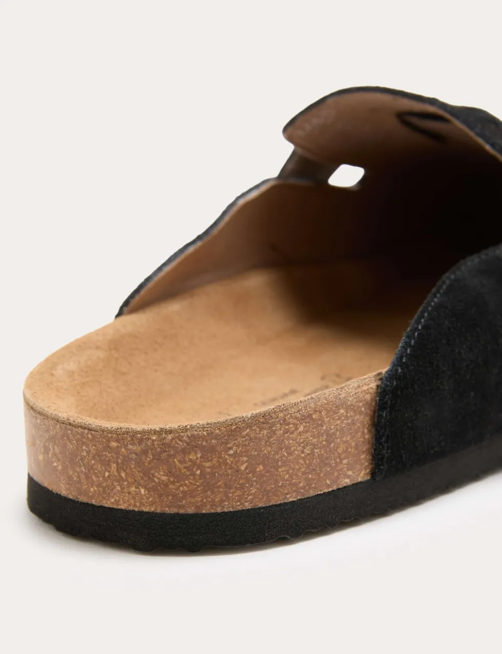 Suede Corkbed Mule