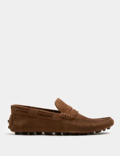 Suede Driving Shoes