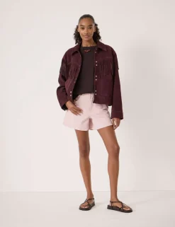 Suede Fringed Jacket
