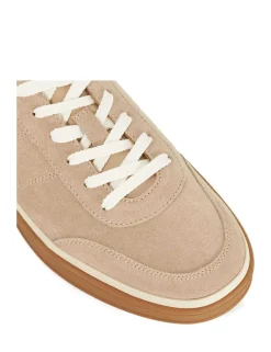 Suede Lace Up Trainers