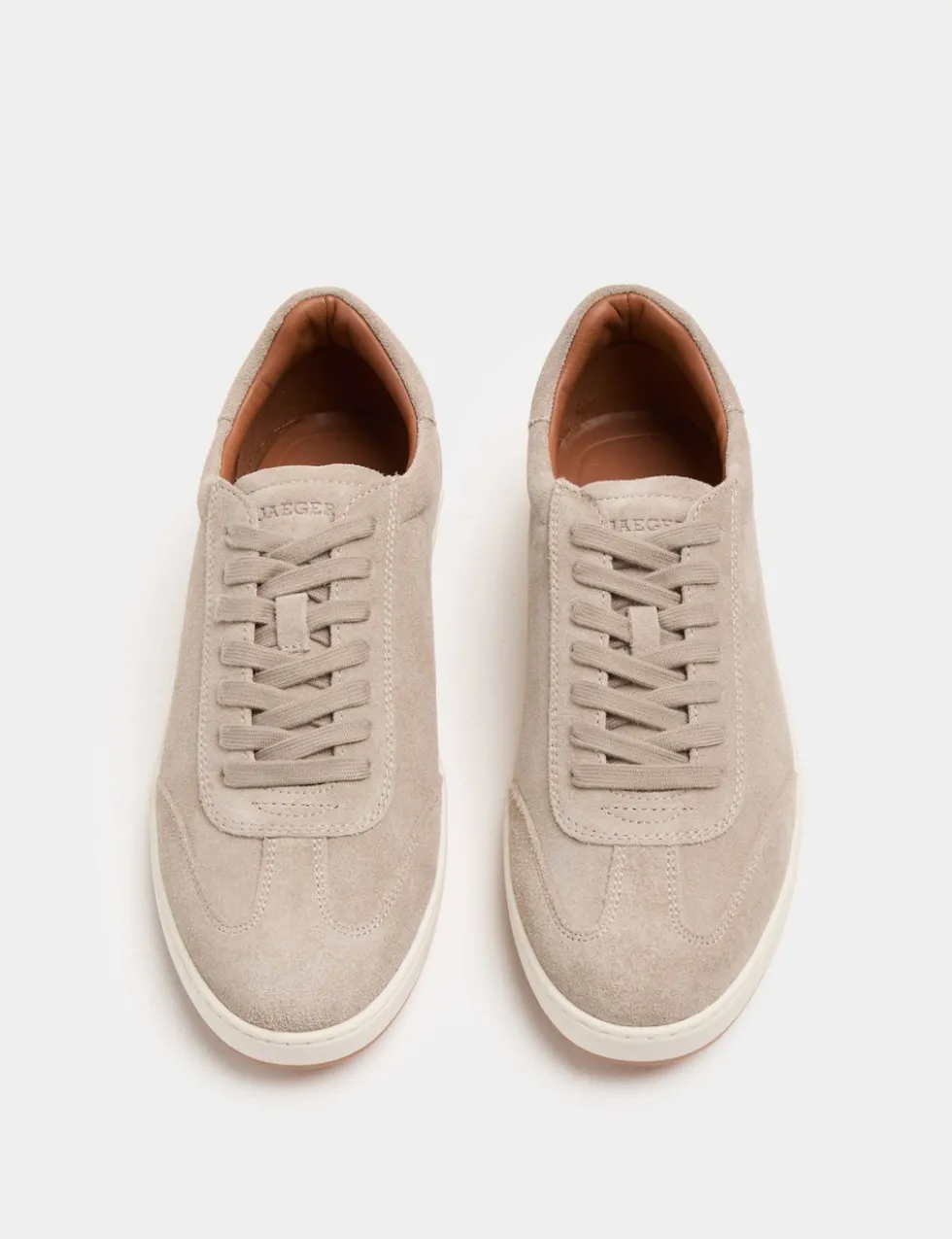 Suede Lace Up Trainers