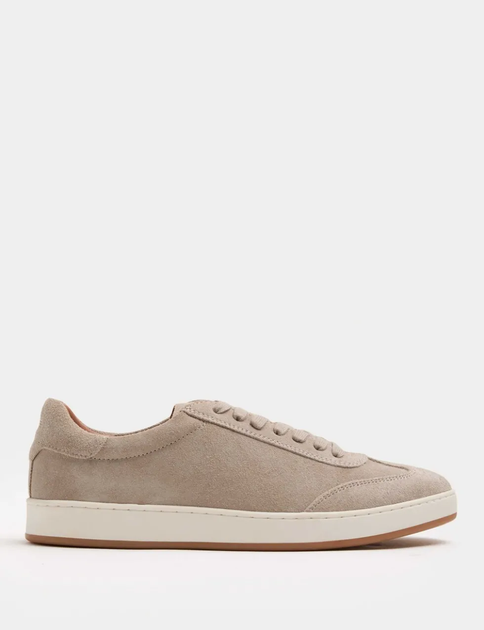 Suede Lace Up Trainers