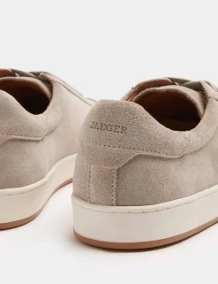 Suede Lace Up Trainers