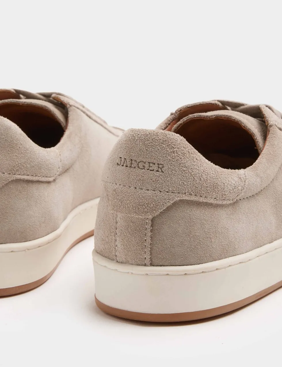 Suede Lace Up Trainers
