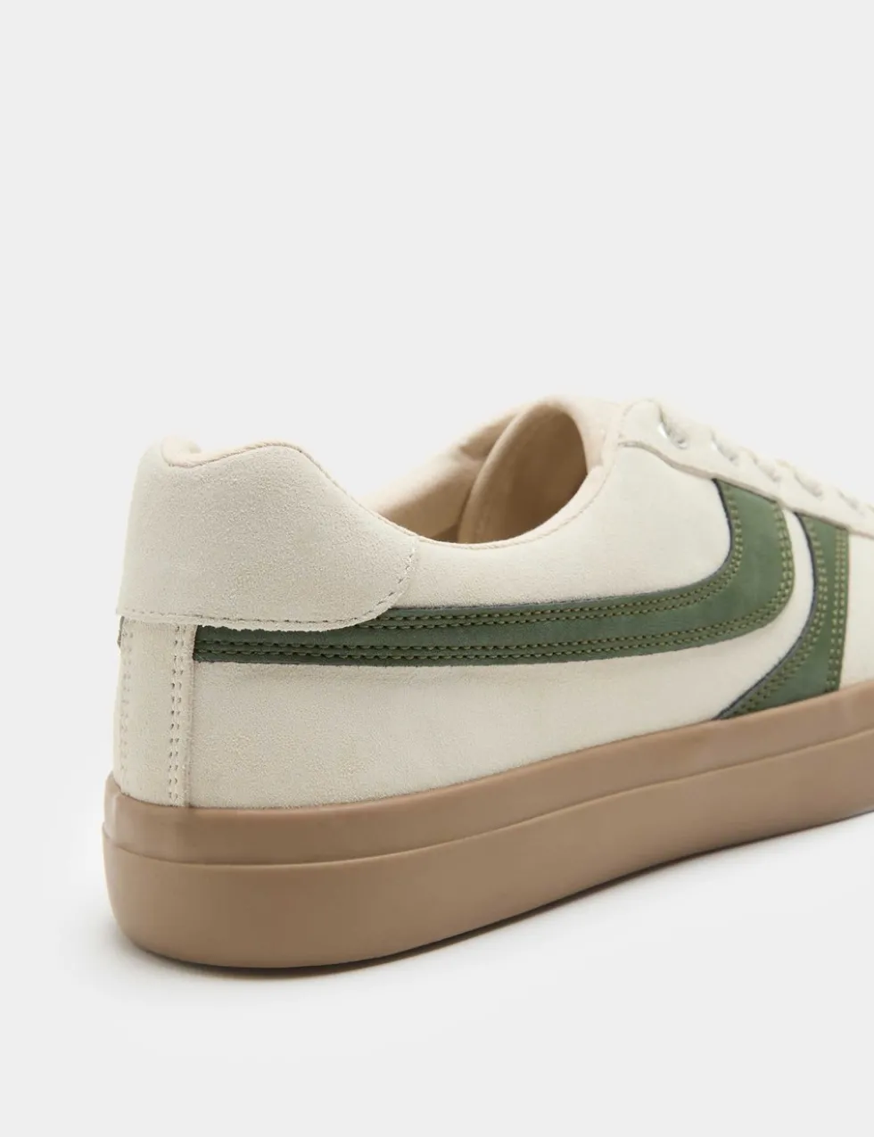 Suede Lace Up Trainers