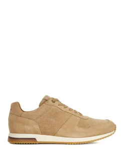 Suede Lace Up Trainers