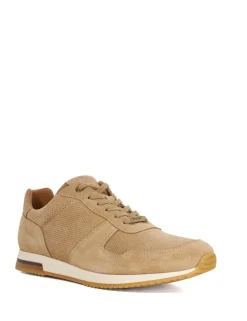 Suede Lace Up Trainers
