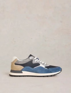 Suede Lace Up Trainers