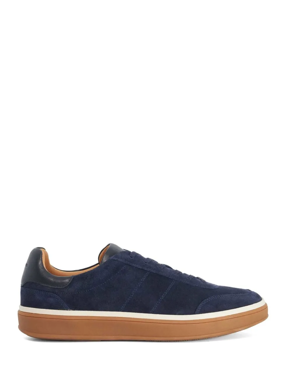 Suede Lace Up Trainers