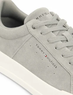 Suede Lace Up Trainers