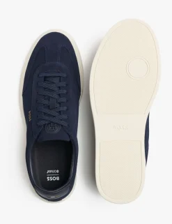 Suede Lace Up Trainers