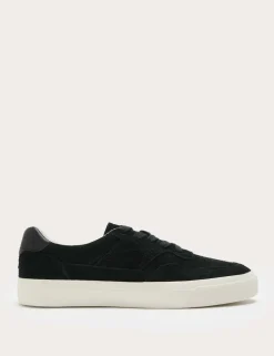 Suede Lace up Trainers