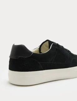 Suede Lace up Trainers