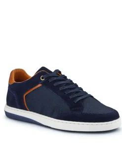 Suede Lace Up Trainers