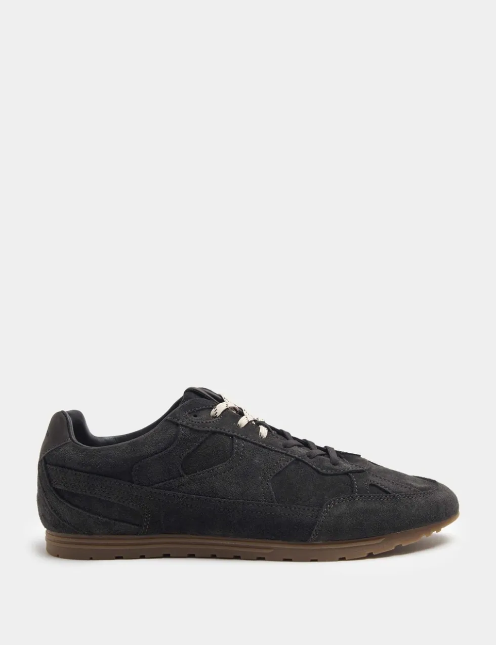 Suede Lace Up Trainers