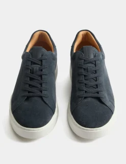 Suede Lace up Trainers