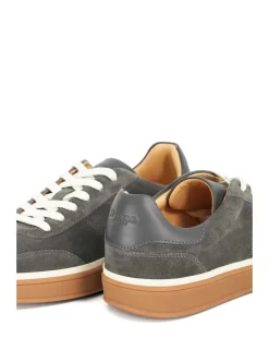 Suede Lace Up Trainers