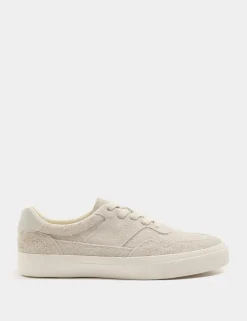 Suede Lace up Trainers