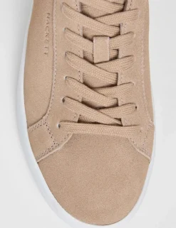 Suede Lace Up Trainers