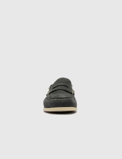 Suede Loafers