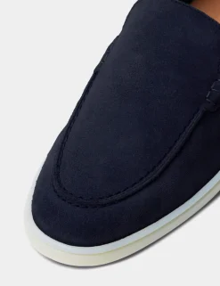 Suede Loafers