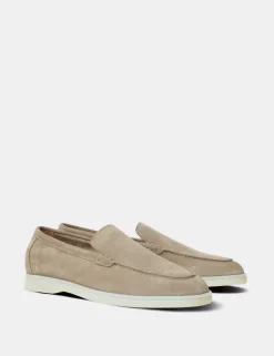 Suede Loafers
