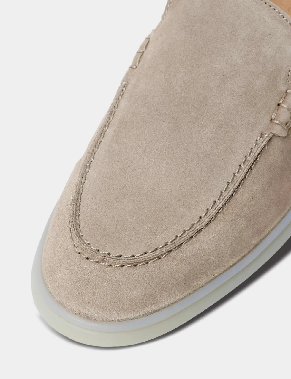 Suede Loafers