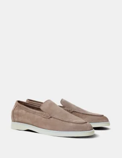 Suede Loafers