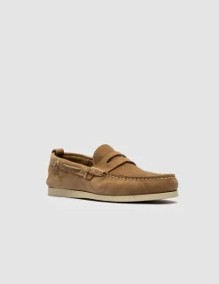 Suede Loafers