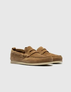 Suede Loafers