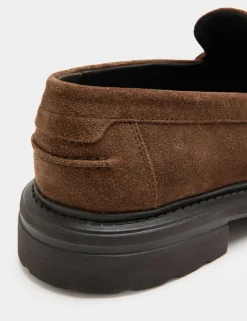 Suede Loafers