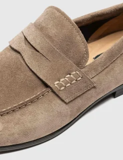 Suede Loafers