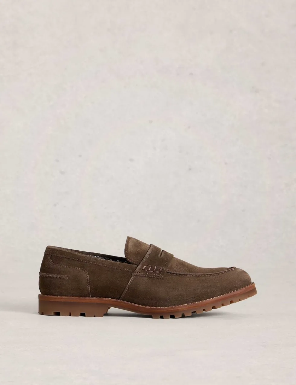Suede Loafers