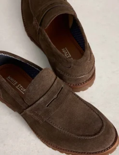 Suede Loafers