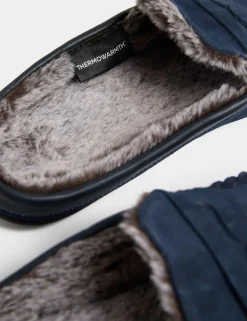Suede Mule Moccasins