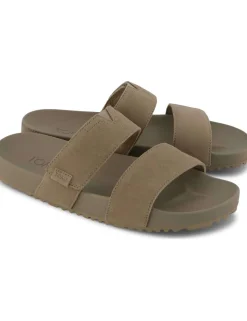 Suede Sliders