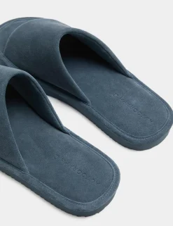 Suede Sliders