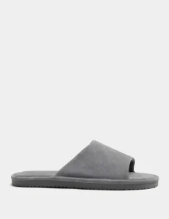 Suede Sliders