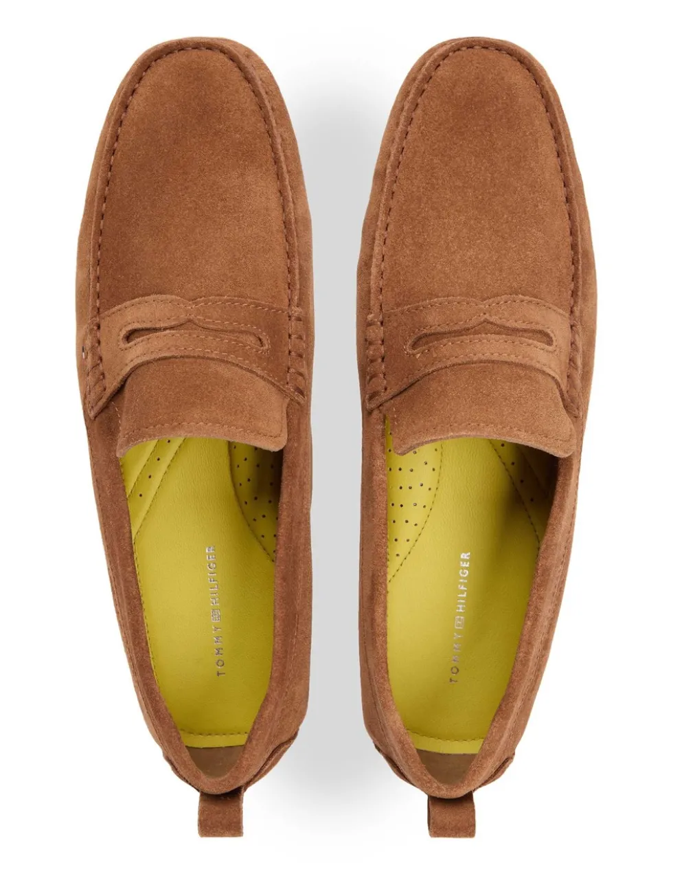 Suede Slip On Loafers