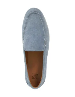 Suede Slip On Loafers