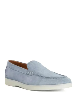 Suede Slip On Loafers
