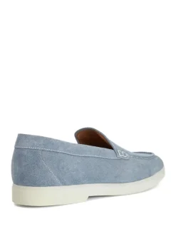Suede Slip On Loafers