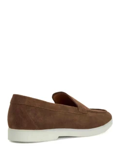 Suede Slip On Loafers